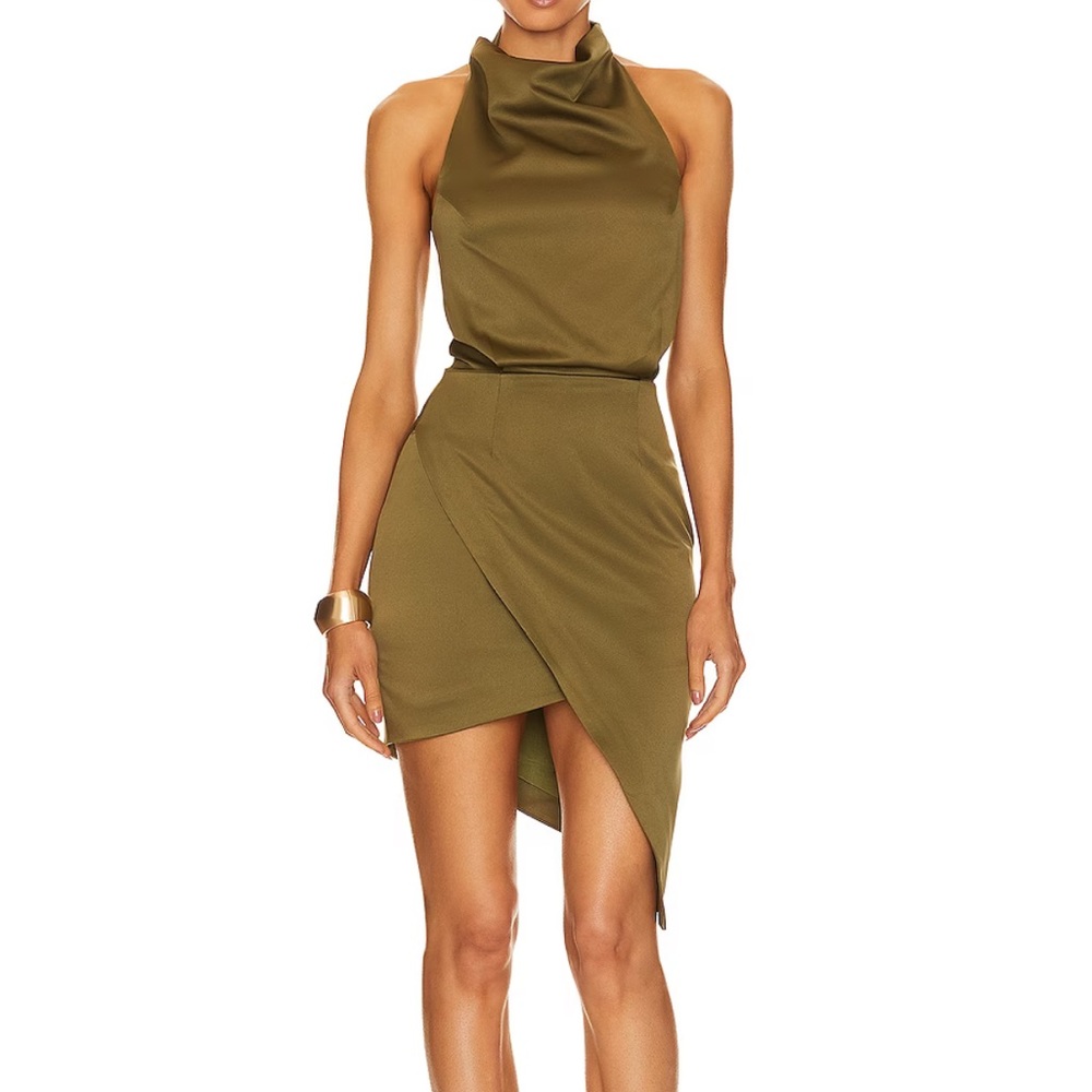 ELLIATT camo dress in khaki